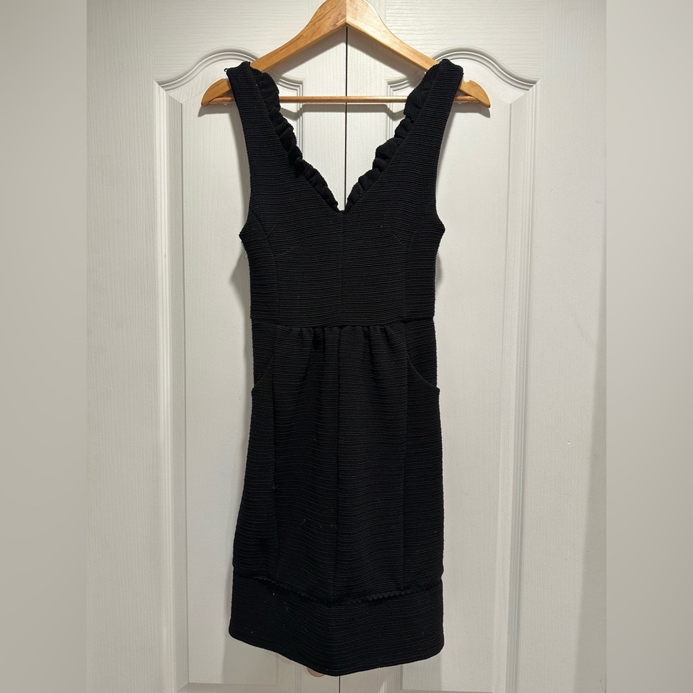 Maeve Black Textured Dress